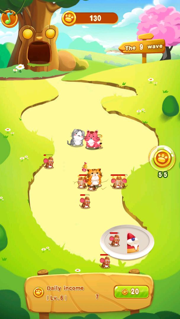 Screenshot of Cat and Mouse: Battle for Cake