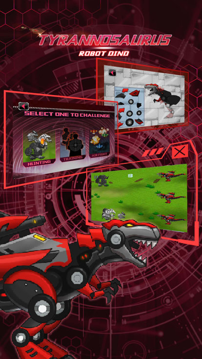 霸王龙威 :百变金刚三型态机械恐龙 模拟怪兽大作战游戏截图