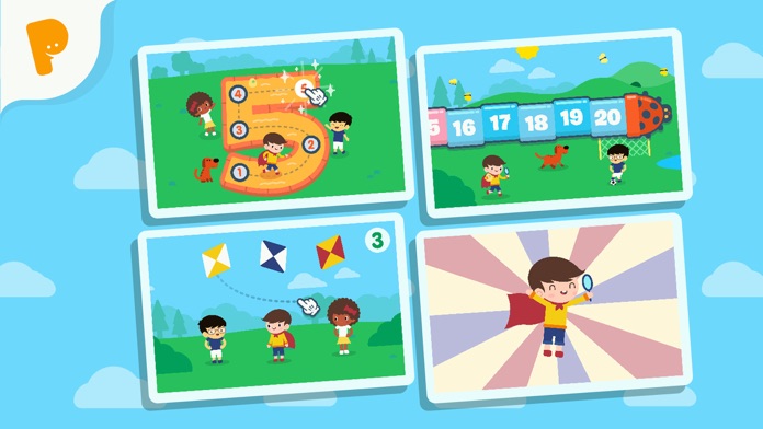 儿童数字学习游戏截图