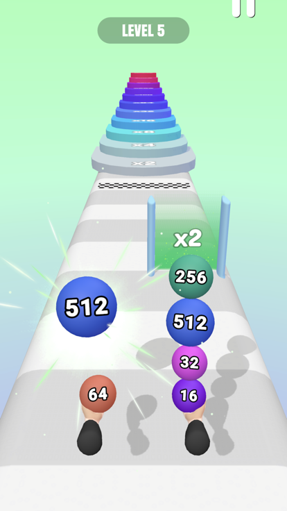 Juggle 2048游戏截图