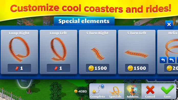 RollerCoaster Tycoon® 4Mobile™游戏截图
