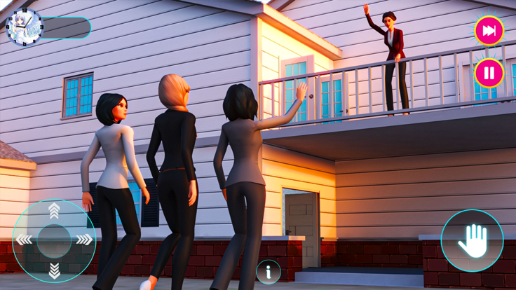 动漫高中豪华女孩游戏截图