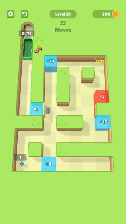 Mob Maze Escape游戏截图