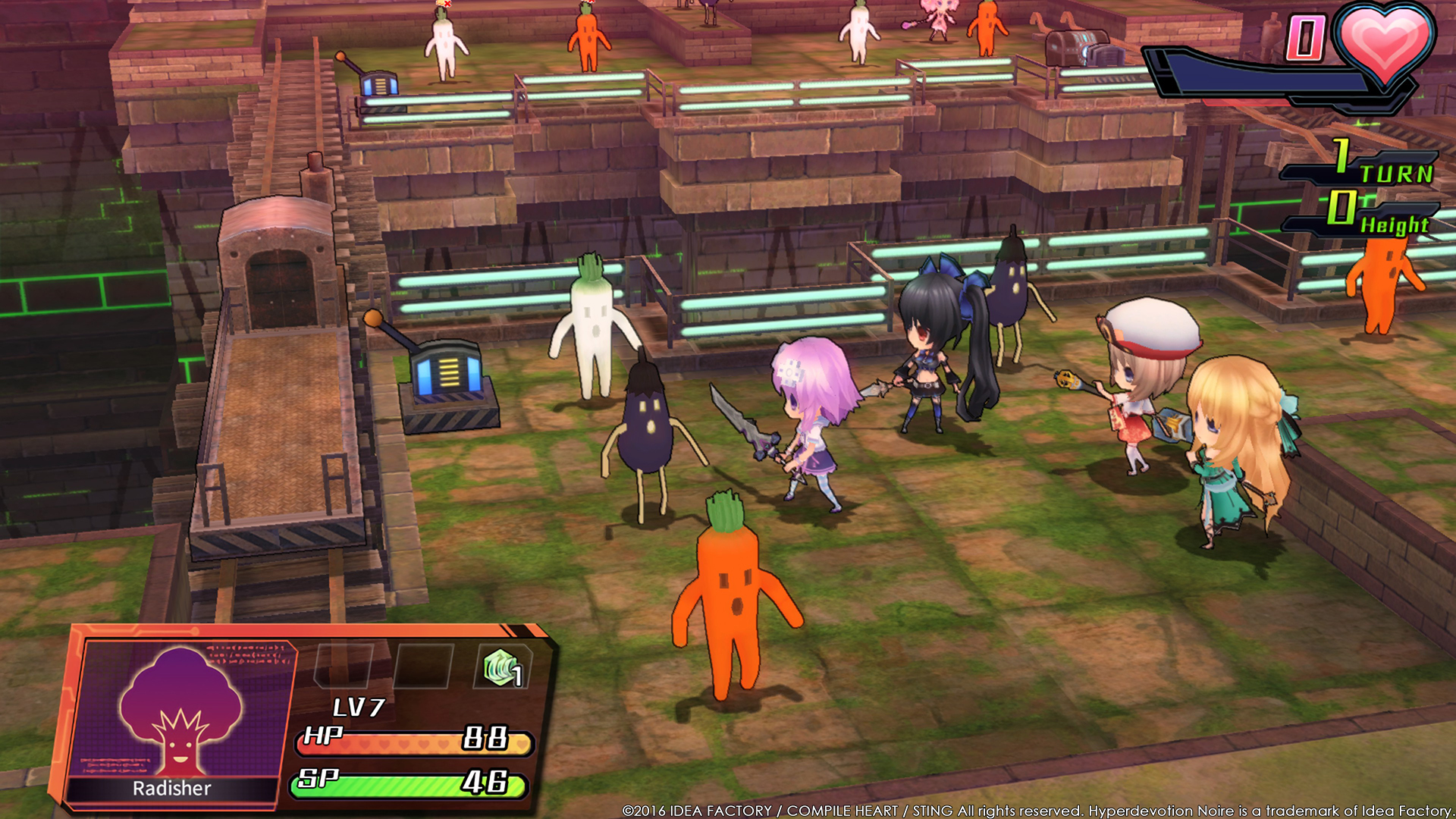 Hyperdevotion Noire: Goddess Black Heart (Neptunia)游戏截图