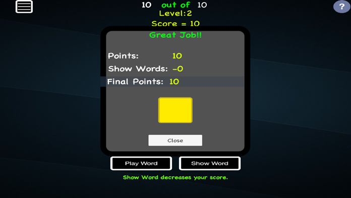 BT Sight Words 1200+ Words游戏截图