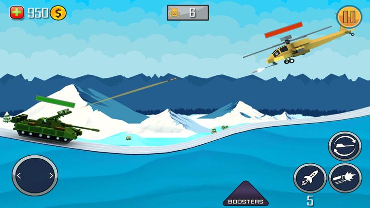 Hill of Tanks : Tank Battle游戏截图