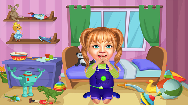 女婴甜点泳池派对游戏截图