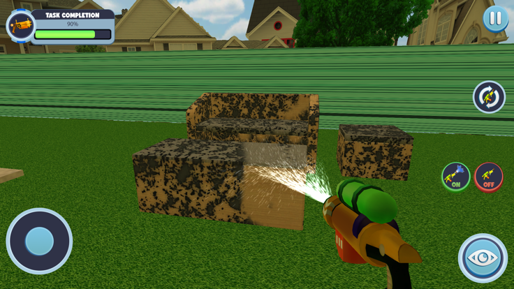 Power Washing Gun Clear Shoot游戏截图