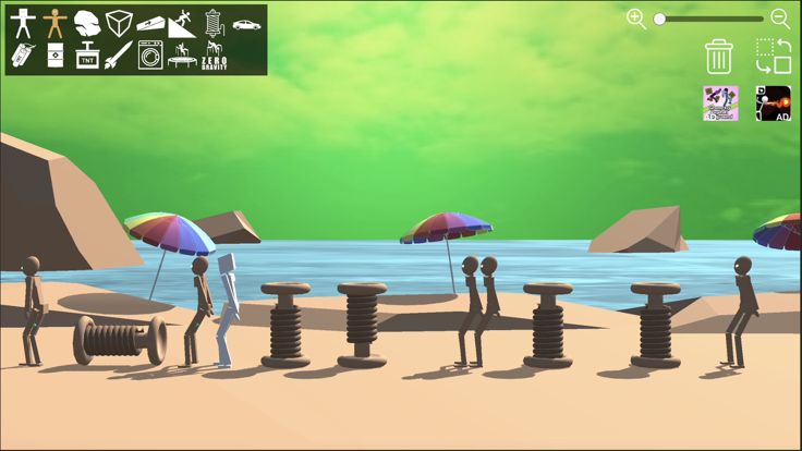 Beach Sand Physics Playground游戏截图