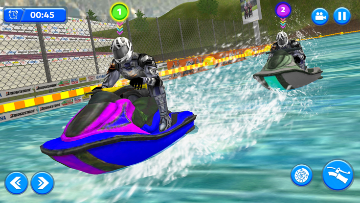 Jet Ski Speed: Boat Race Games游戏截图