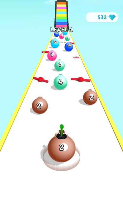 Yoga Ball Run游戏截图