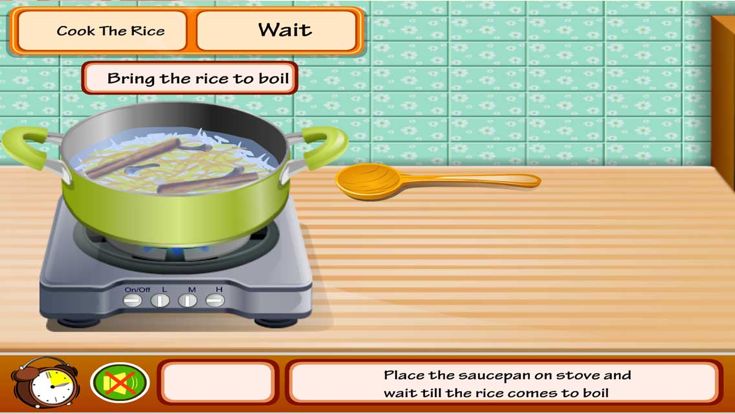 Kids Chef - Rice Pudding游戏截图