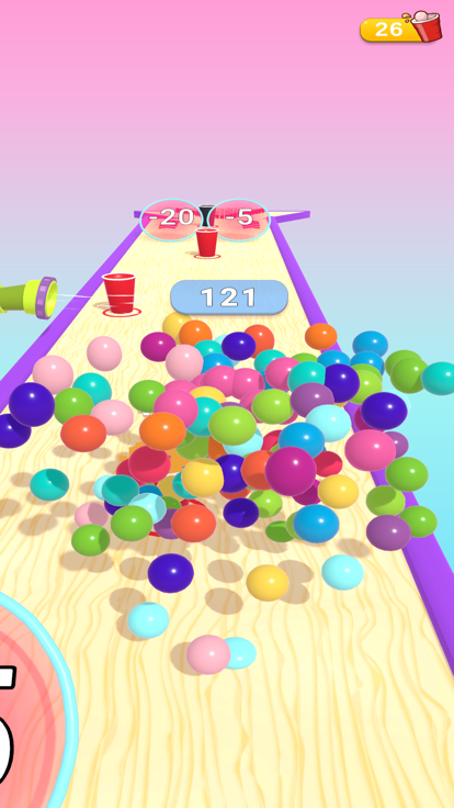 Pong Run 3D游戏截图