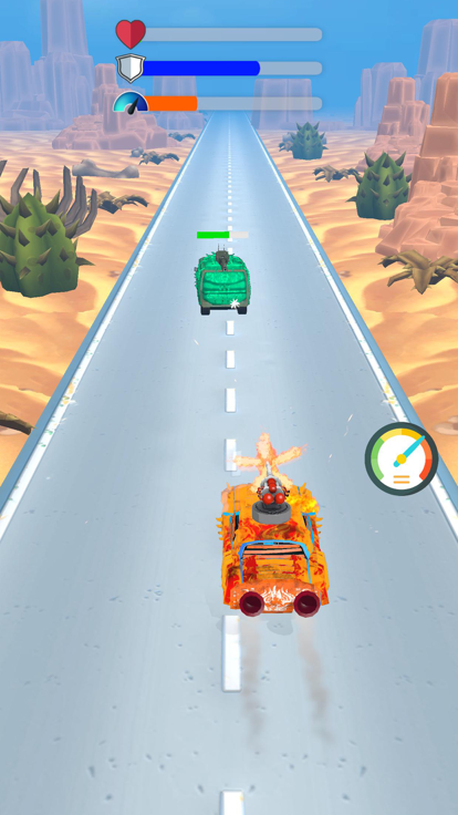 Crash Cars 3D游戏截图