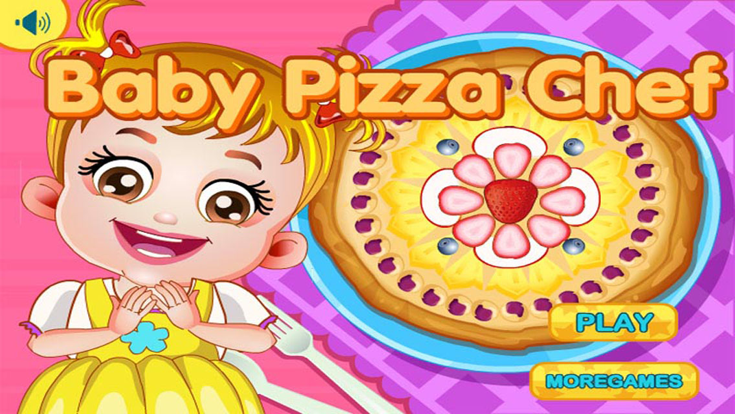 Baby Chef : Fruit Pizza Making & Decorate游戏截图