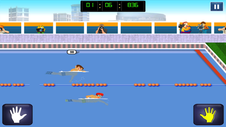 Absolute Swimming Free - 2016 World Tour Pool Competition Games Edition游戏截图