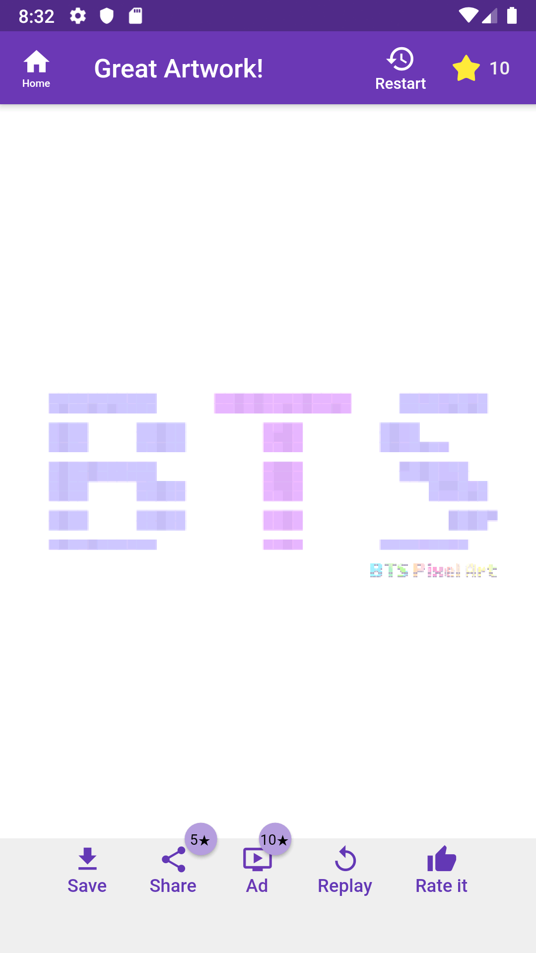 Download Bts Pixel Art Color By Number Free Bts Game Android Download Taptap