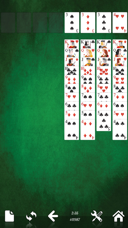 FreeCell Royale Solitaire游戏截图