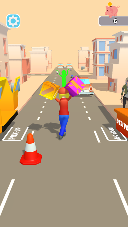 Courier 3D!游戏截图