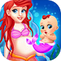 Mermaid Mom & Baby Care Gameicon