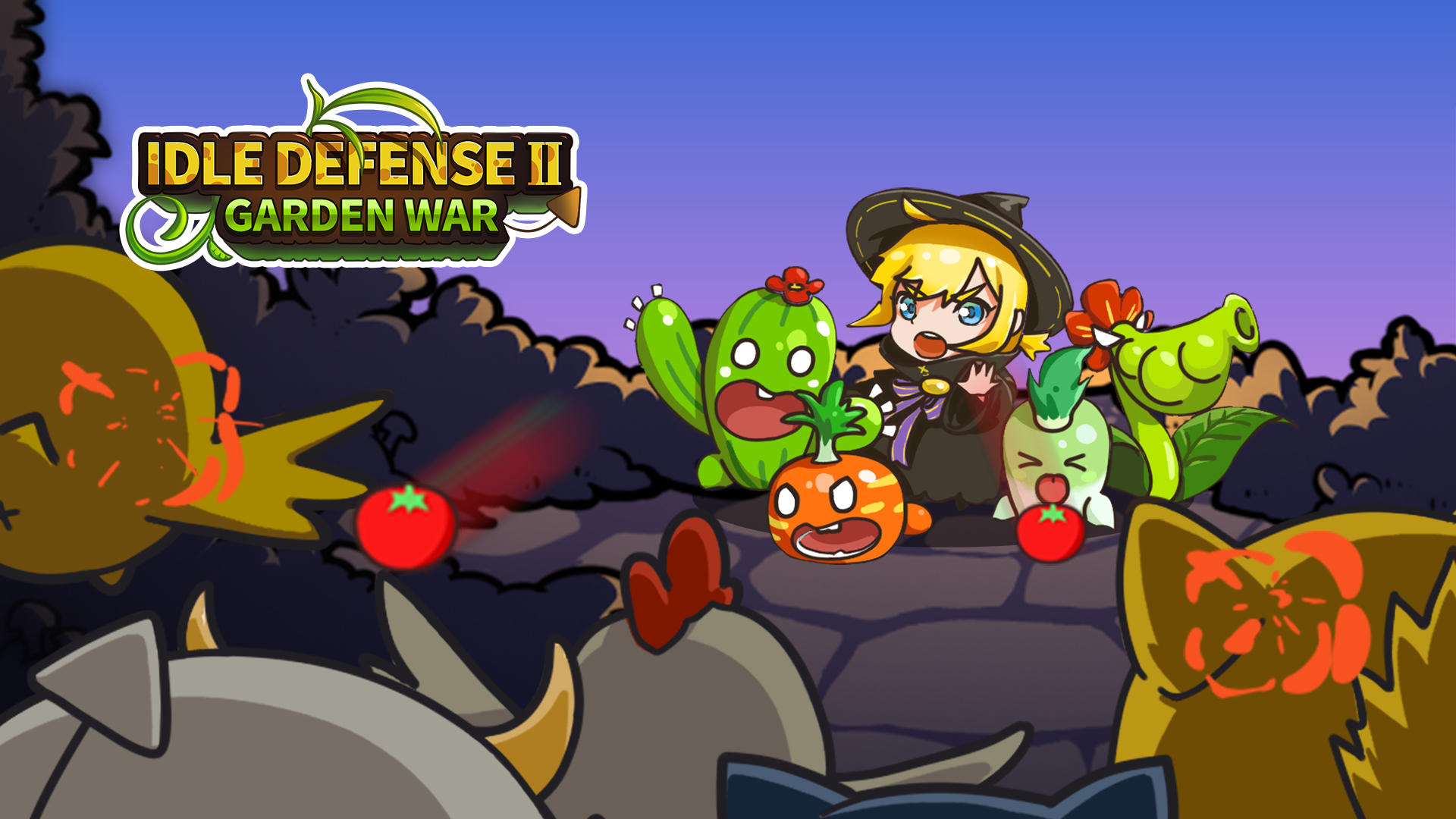 Idle Defense II: Garden War游戏截图