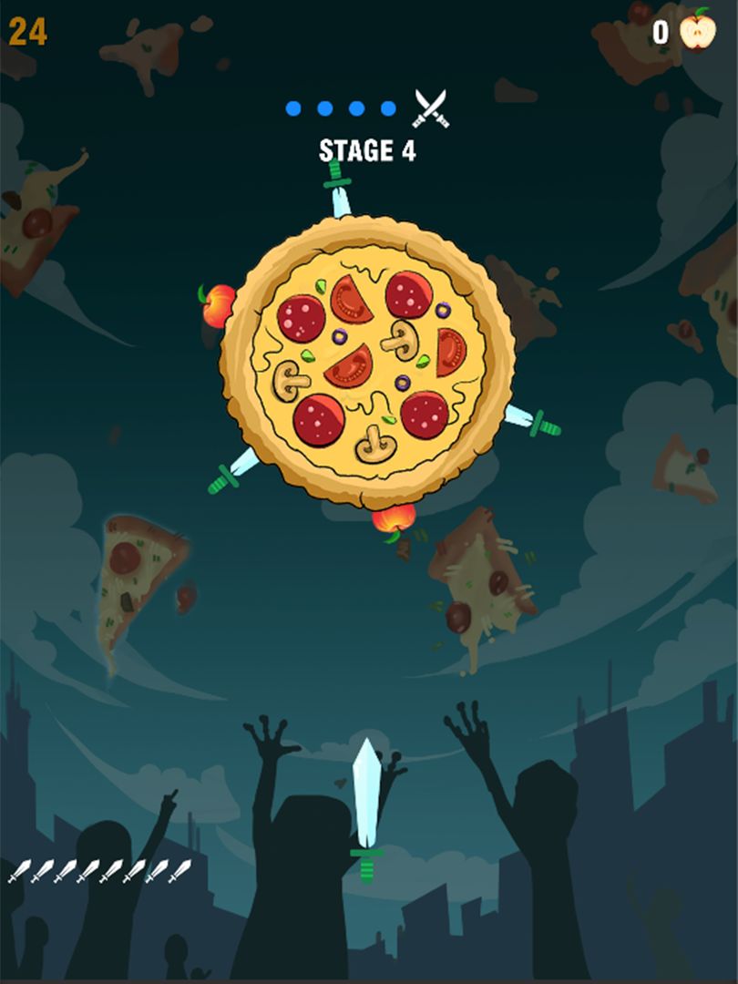 飞刀挑战游戏截图