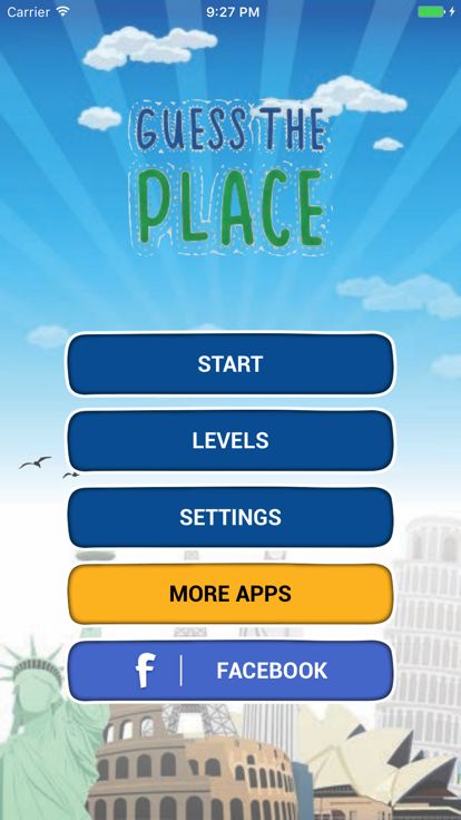 猜测地方测验-城市或国家游戏截图