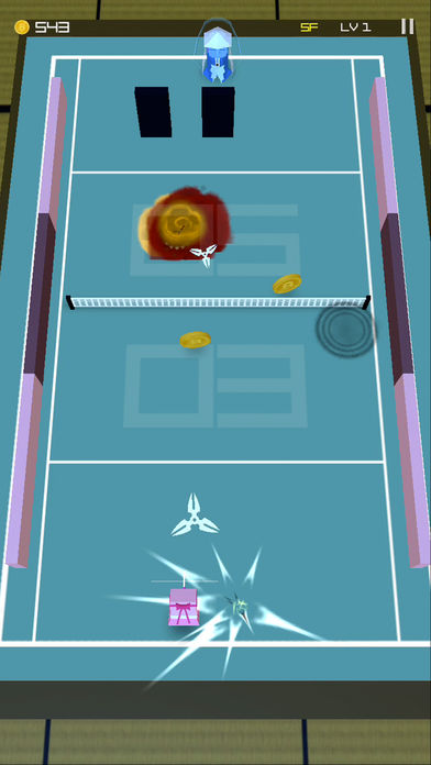 Ninja Tennis: Revenge of Pong游戏截图
