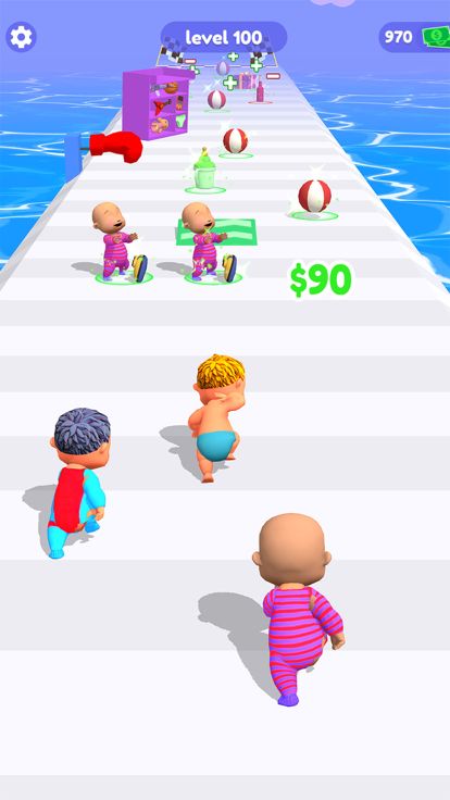 Good or Bad Moms Life Run 3D游戏截图