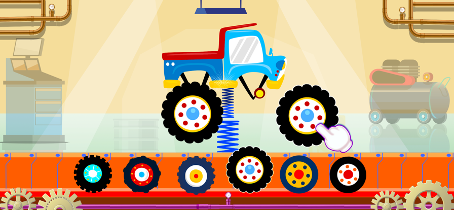 Dinosaur Trucks Ride Car Games游戏截图