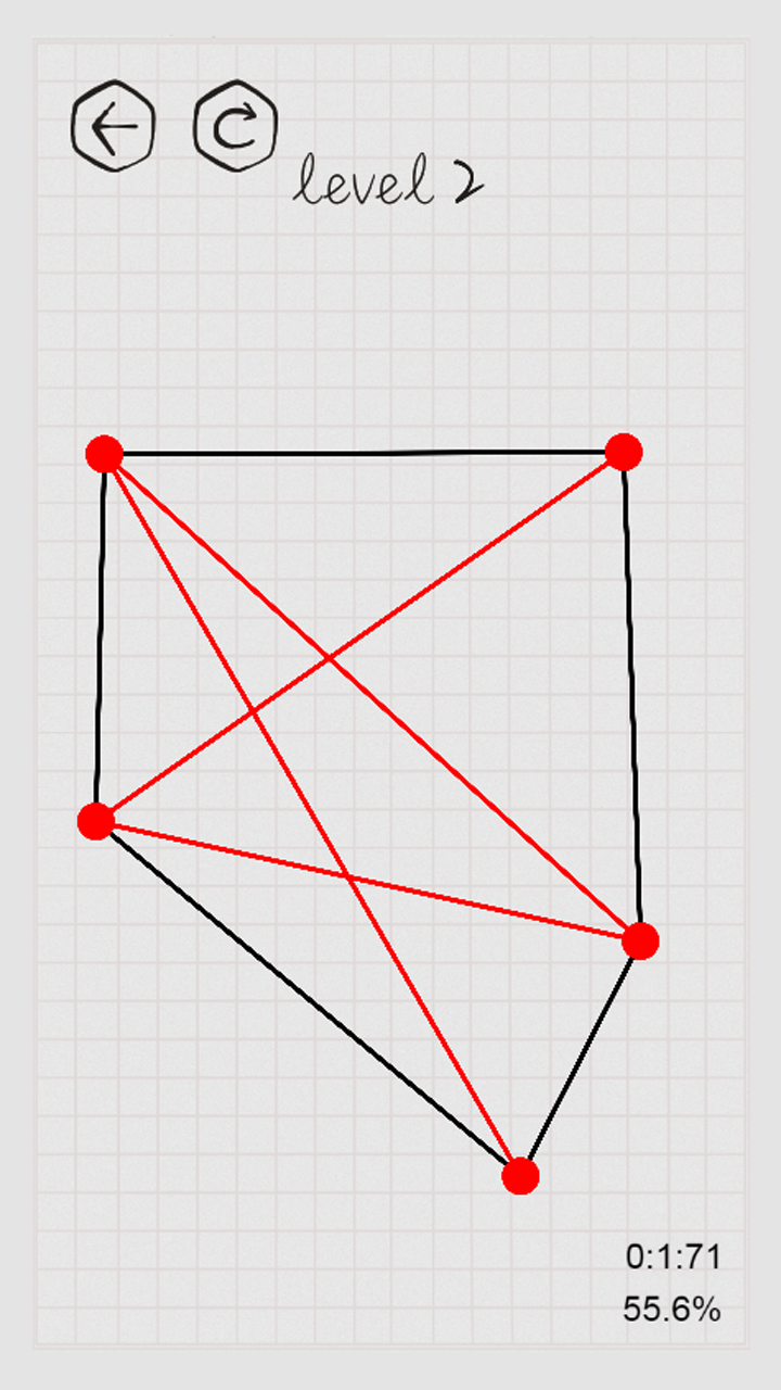 不交叉游戏截图