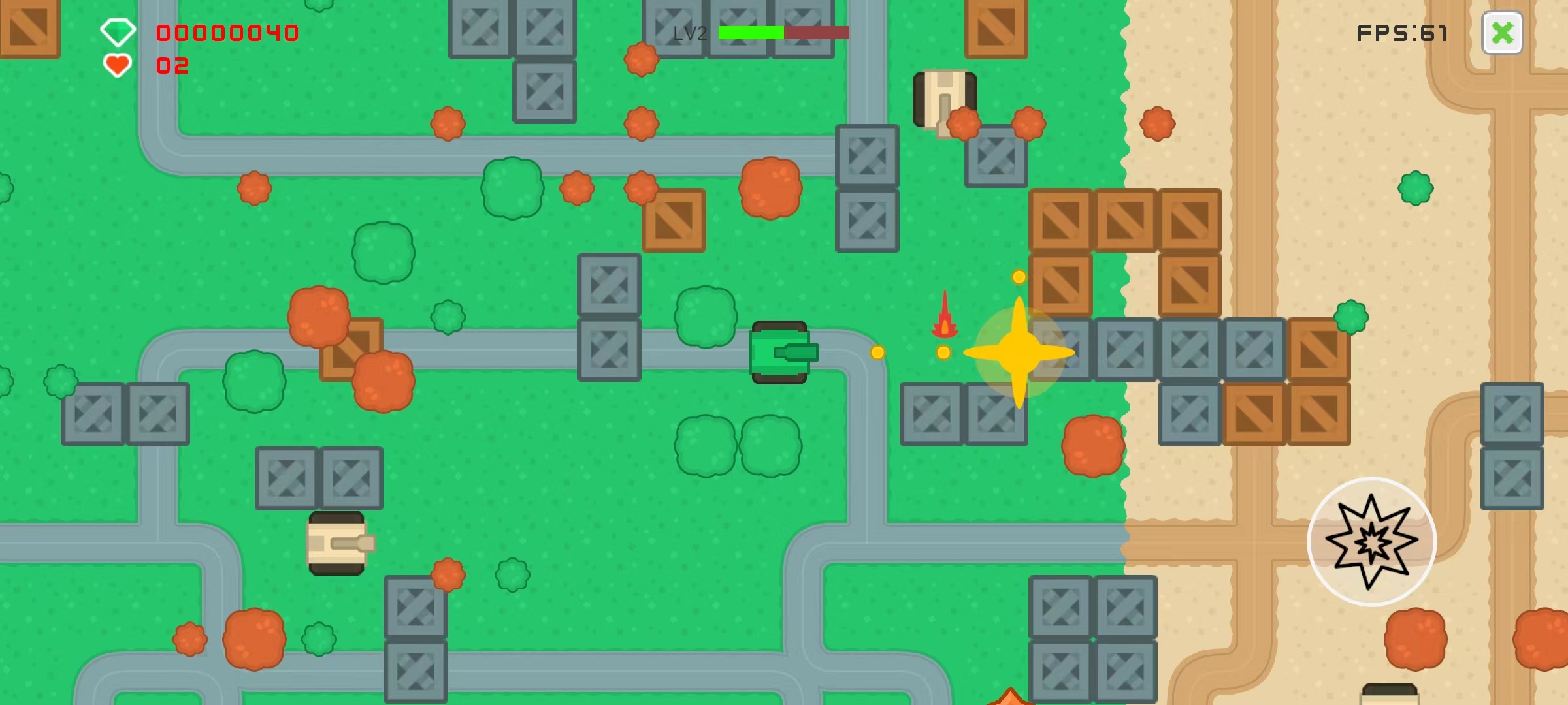 坦克兄弟游戏截图