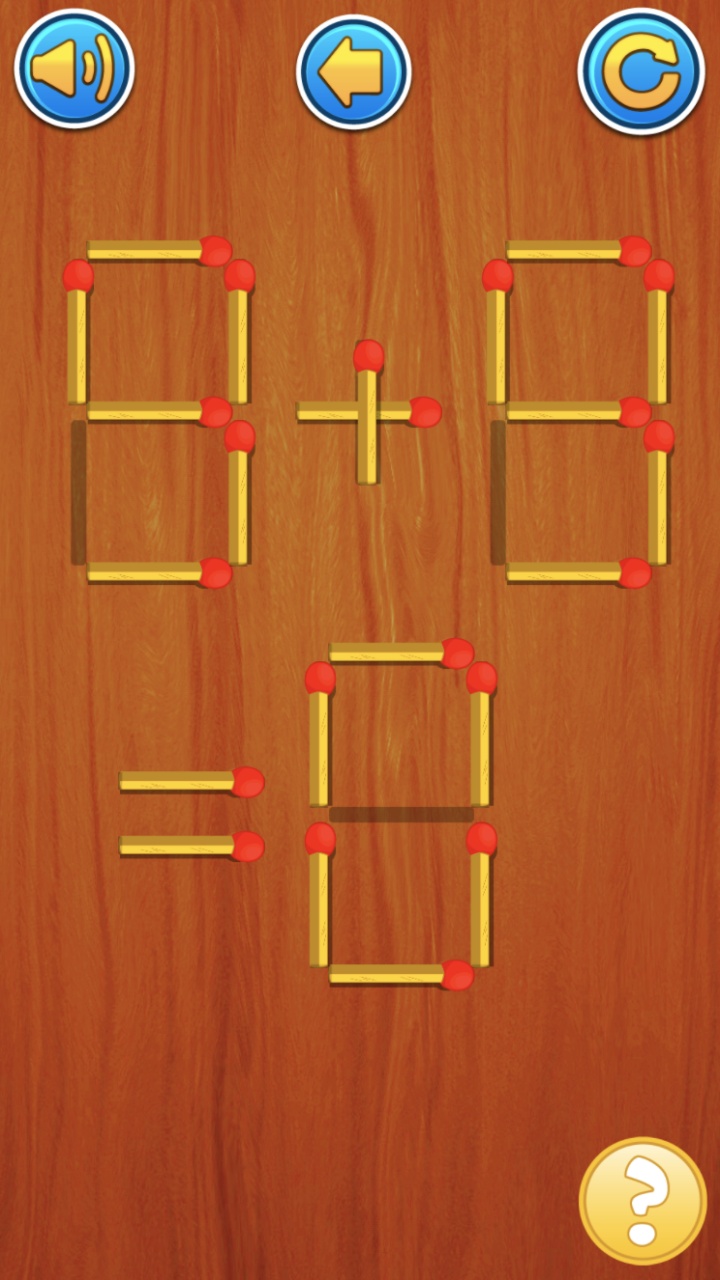 移动火柴棍游戏截图