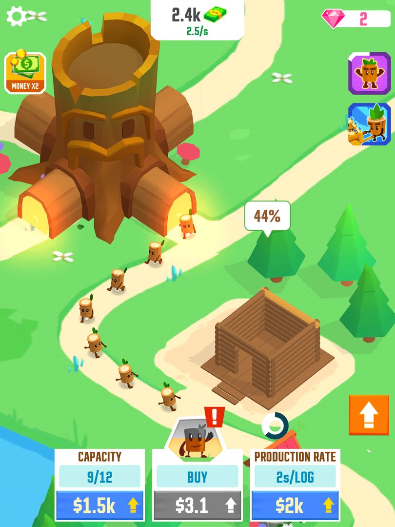 Screenshot of Idle Tree City