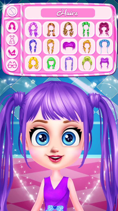 女生娃娃换装游戏 - 换装装扮游戏经典游戏截图