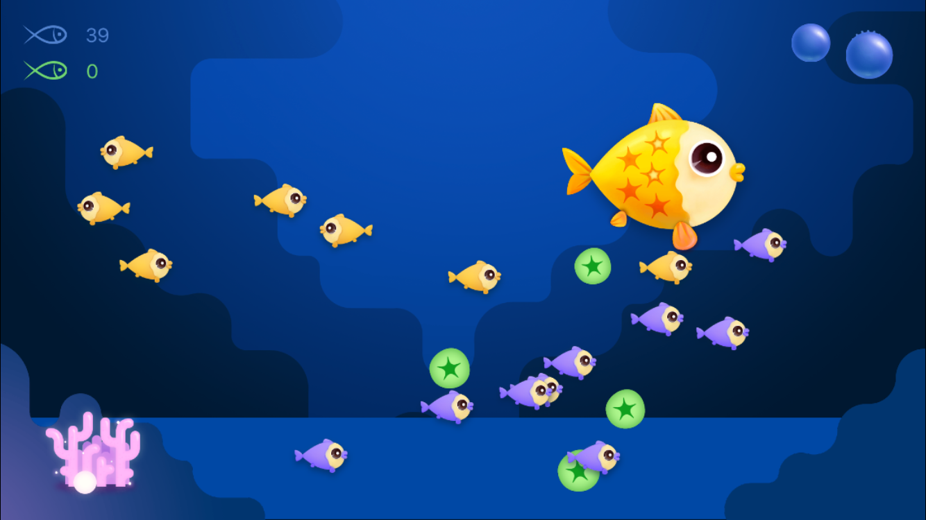 小鱼宝宝水族箱游戏截图