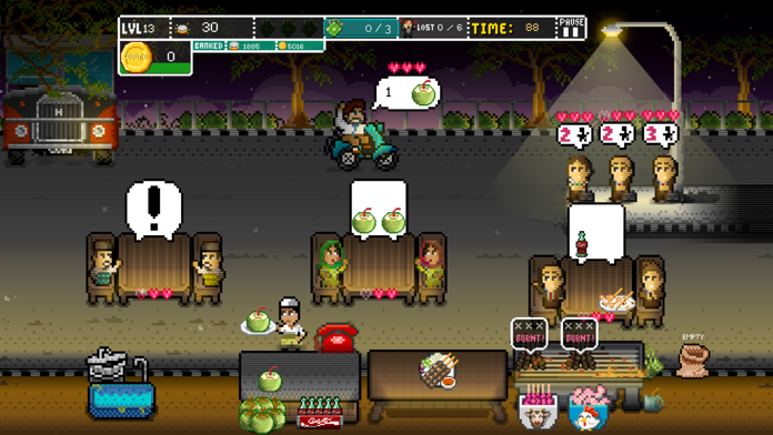 Satay Club游戏截图