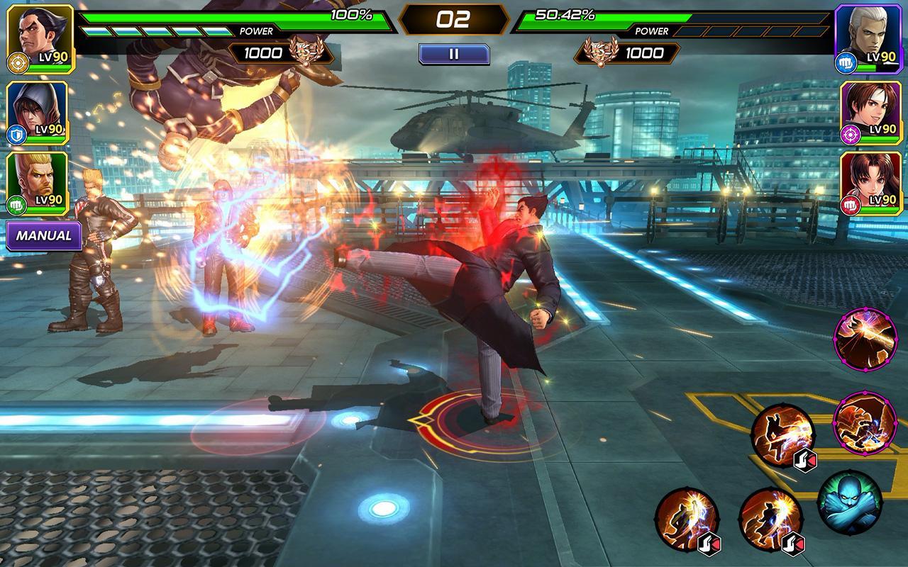 Screenshot of The King of Fighters AllStar