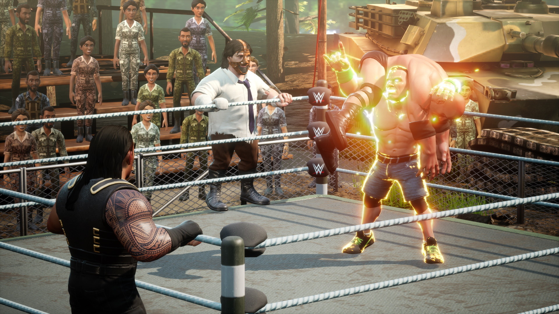 WWE 2K竞技场游戏截图