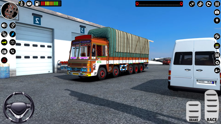 Indian Cargo Truck Driving 3D游戏截图