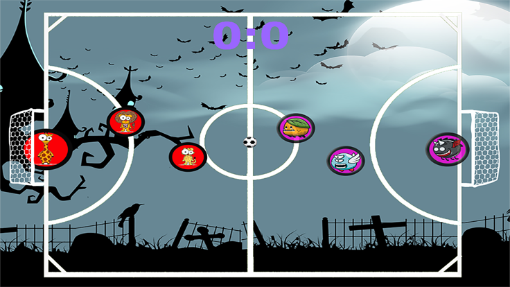 足球 單機遊戲 動物園 vs halloween team游戏截图