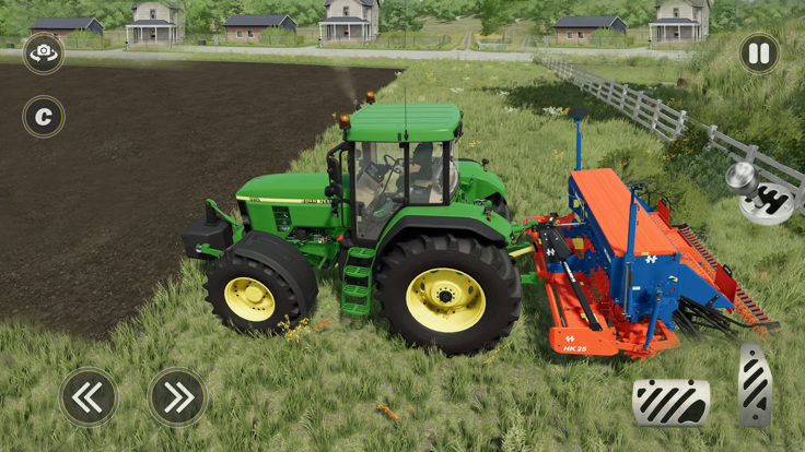 美国拖拉机耕作模拟器游戏截图
