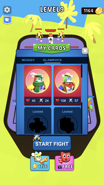 Merge Monster: Glamrock Wuggy游戏截图