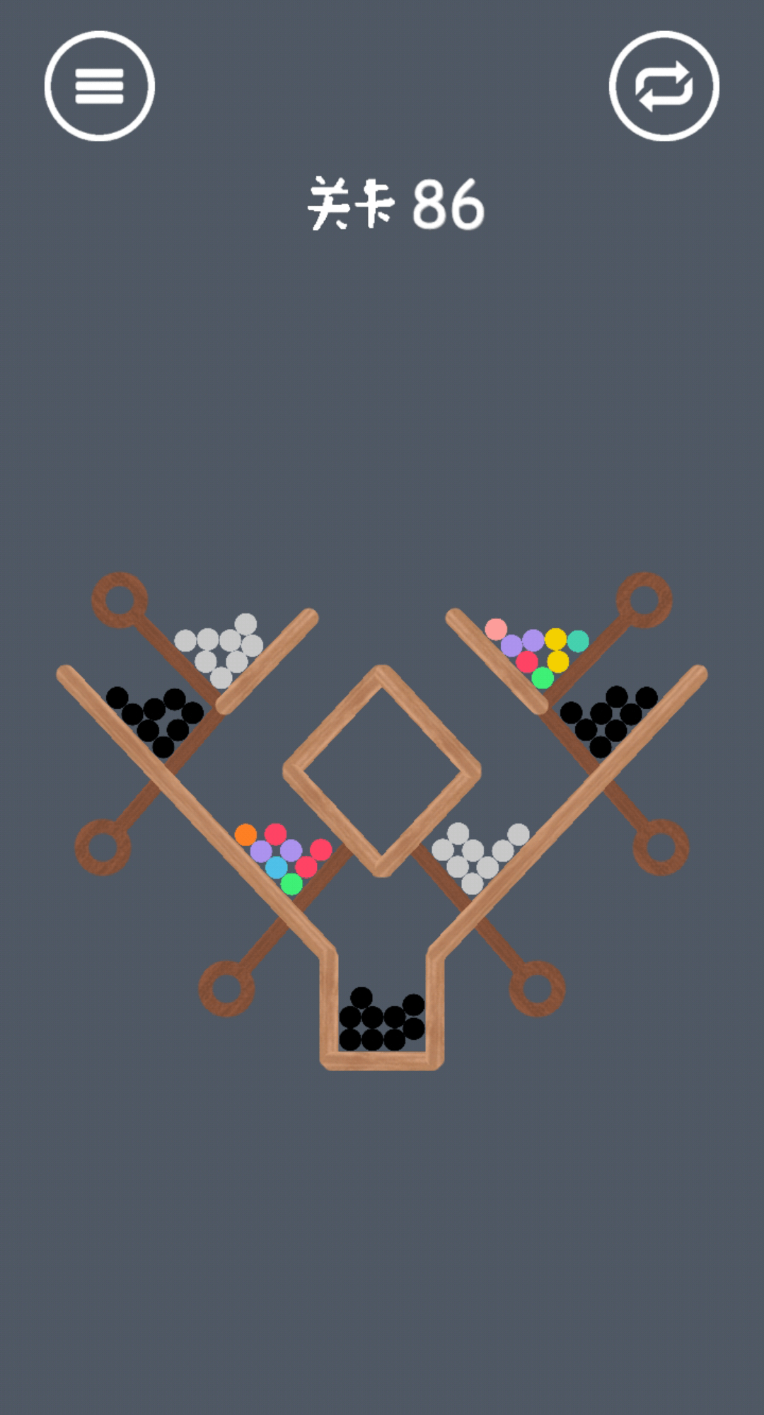 疯狂弹力球碰碰乐游戏截图