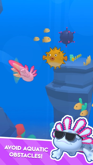Axolotl Rush游戏截图