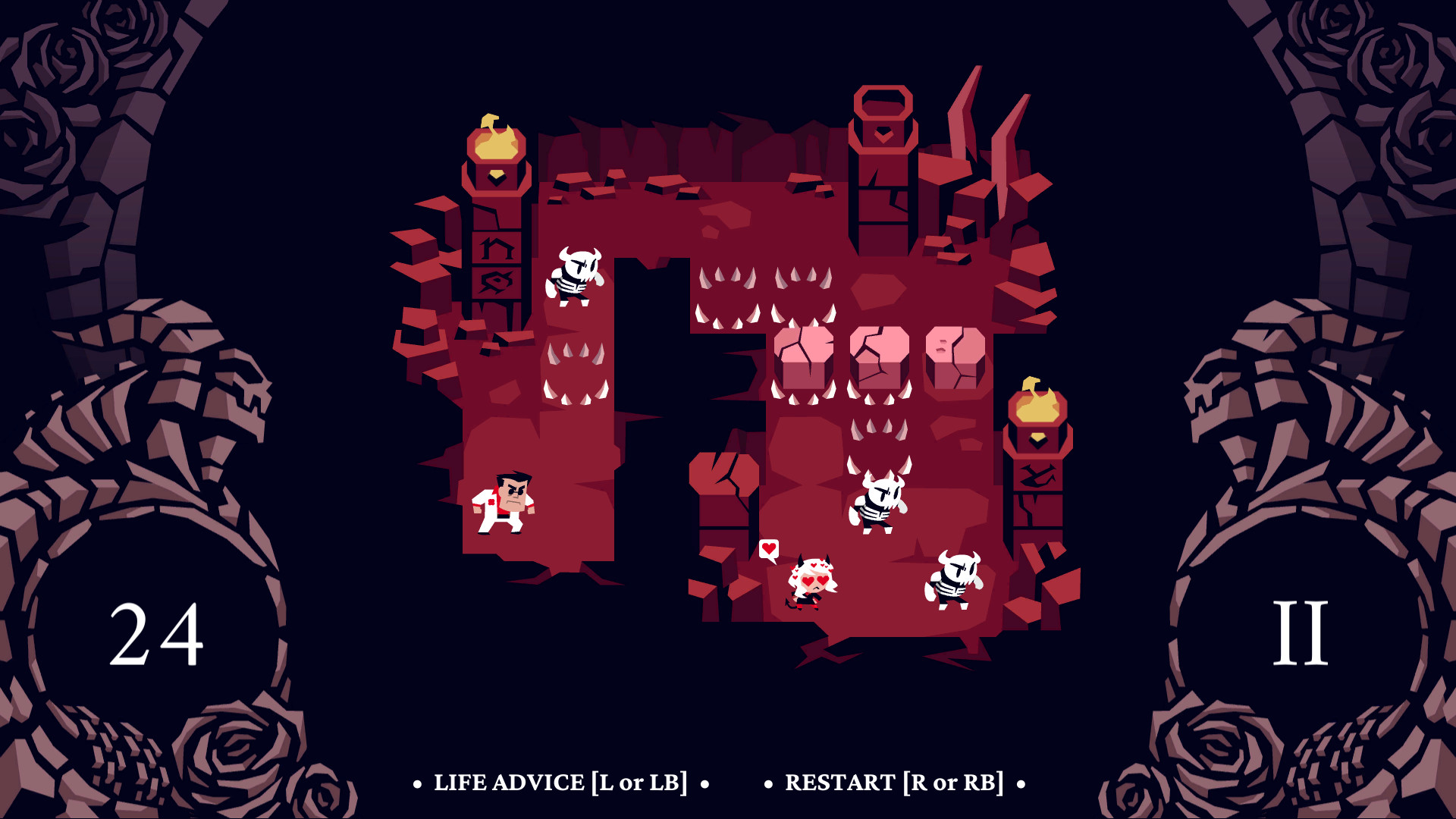 Helltaker游戏截图