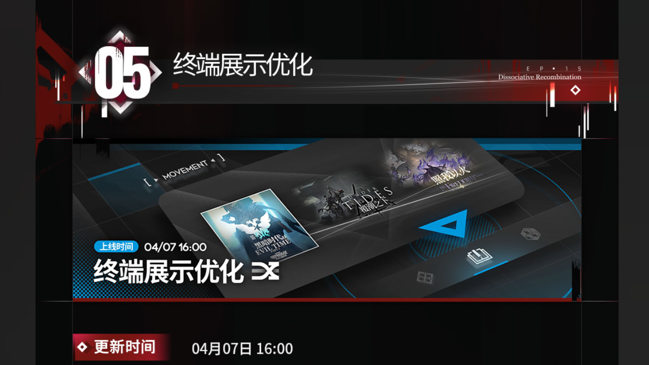 终端展示优化