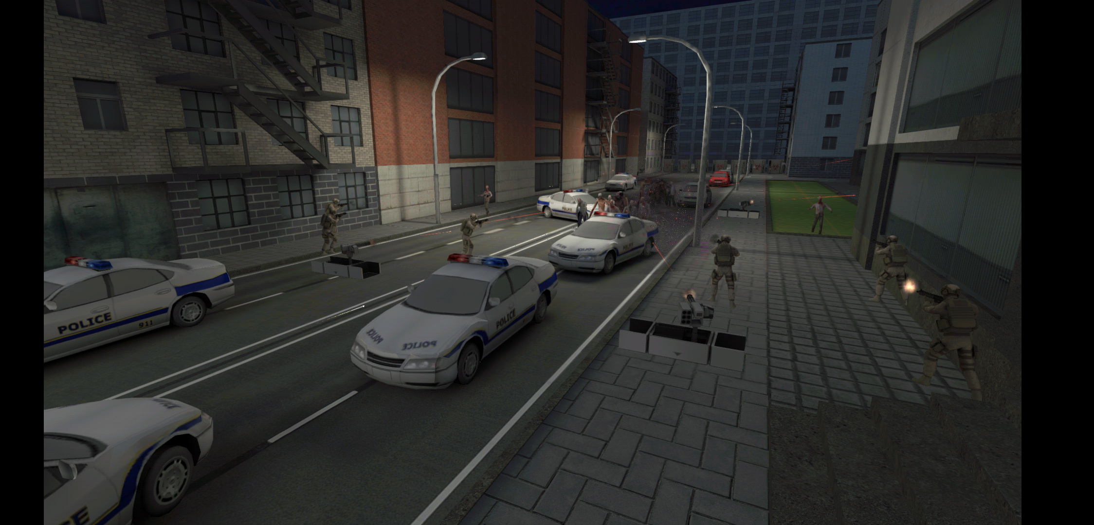 僵尸作战模拟游戏截图