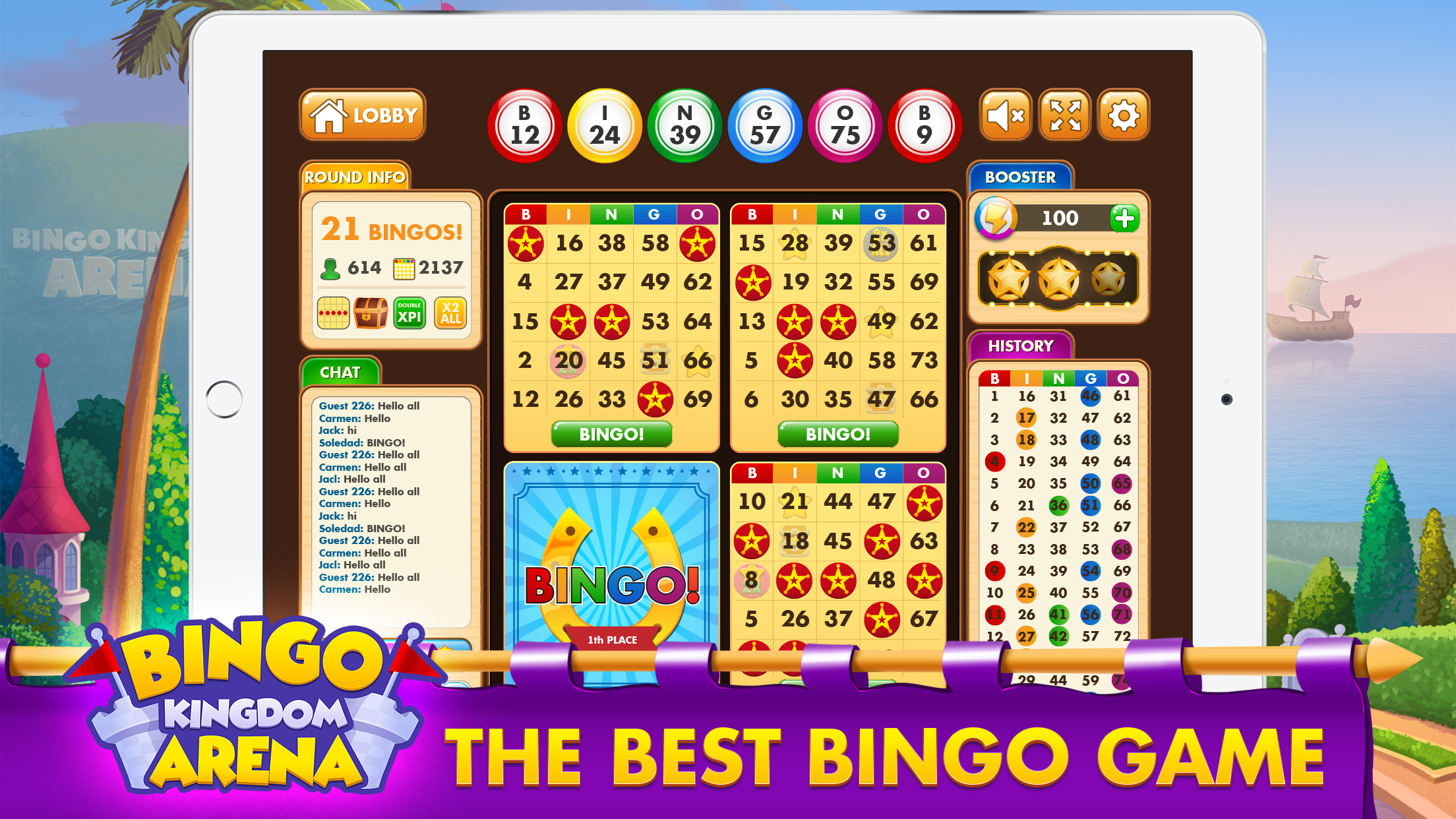 Bingo Kingdom Arena Best Free Bingo Games Download Game Taptap