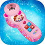 Girls Princess Baby Play Phoneicon